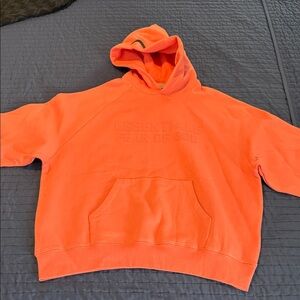 Essentials Vibrant Orange Hoodie